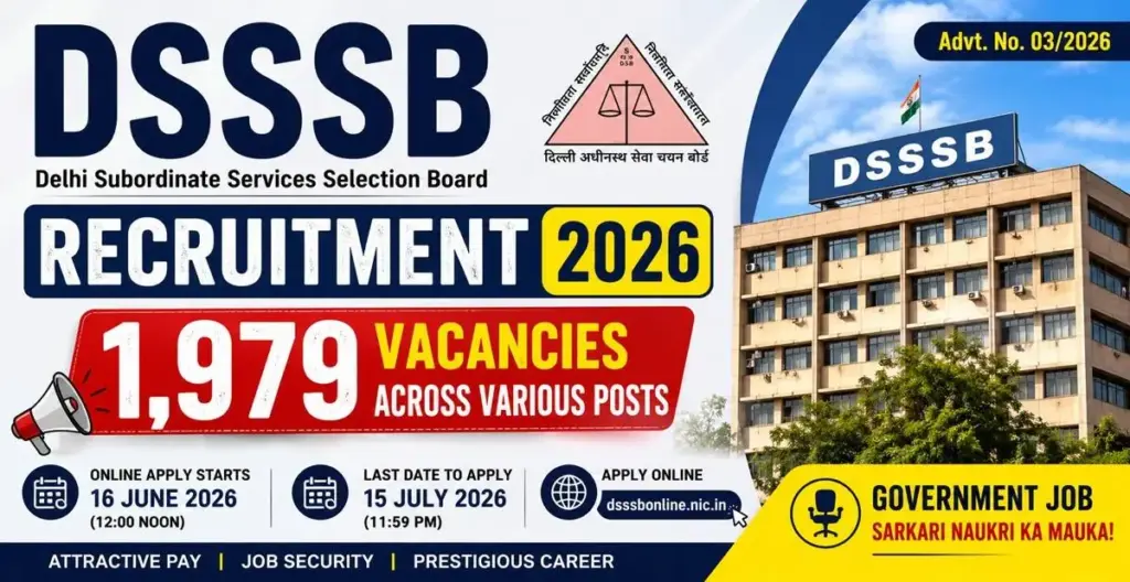 DSSSB Recruitment