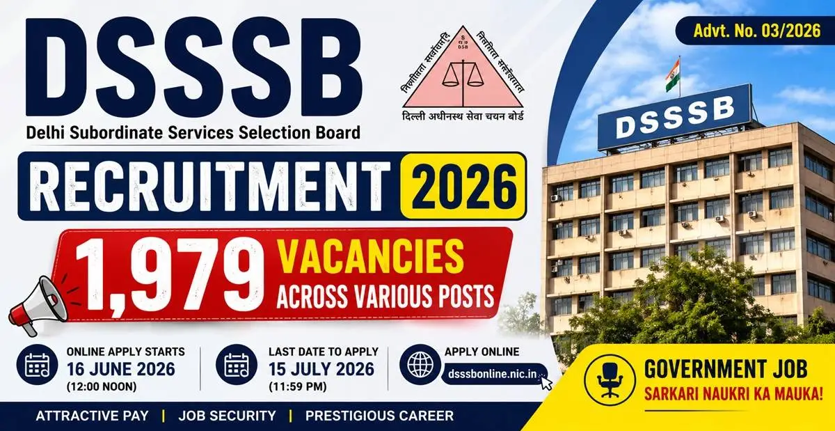 DSSSB Recruitment