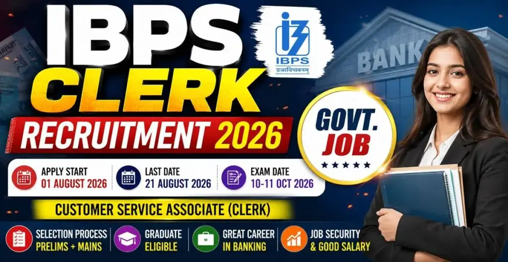 IBPS Clerk Recruitment
