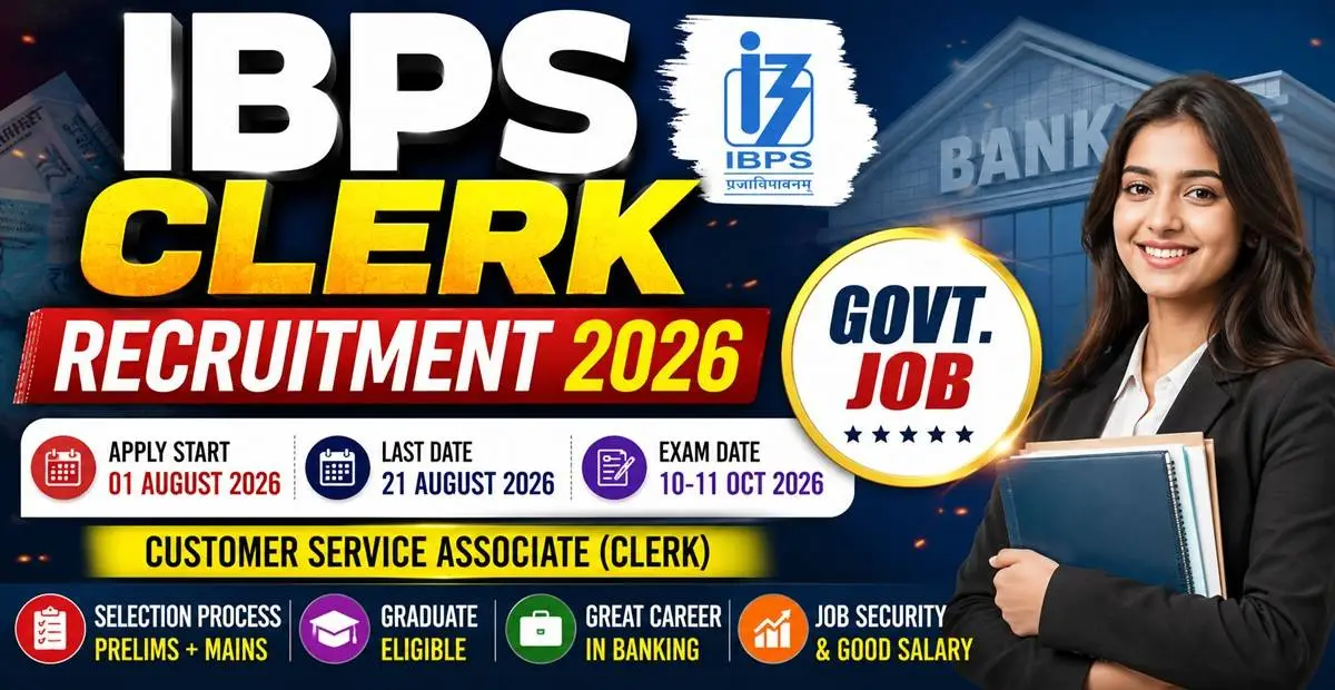 IBPS Clerk Recruitment
