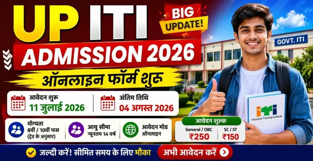 UP ITI Admission Online Form