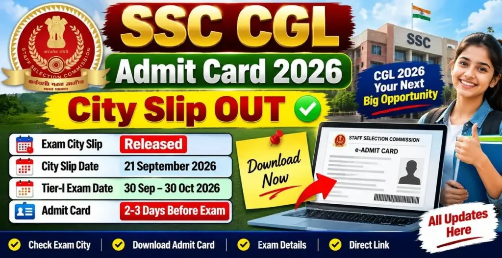 SSC CGL Admit Card