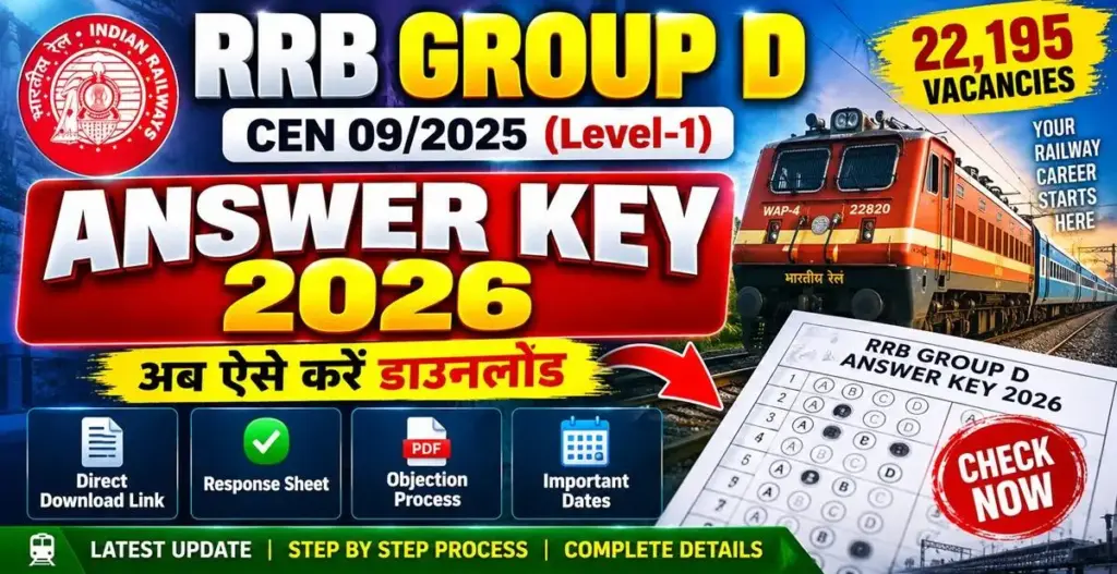 RRB Group D Answer Key