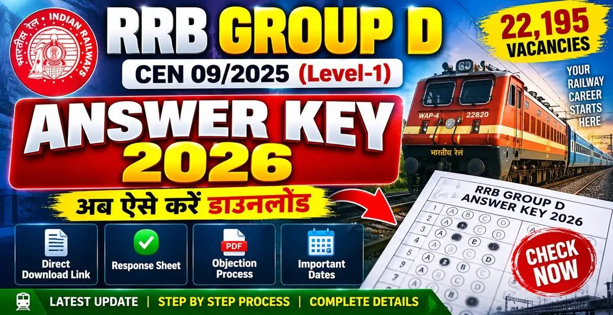 RRB Group D Answer Key