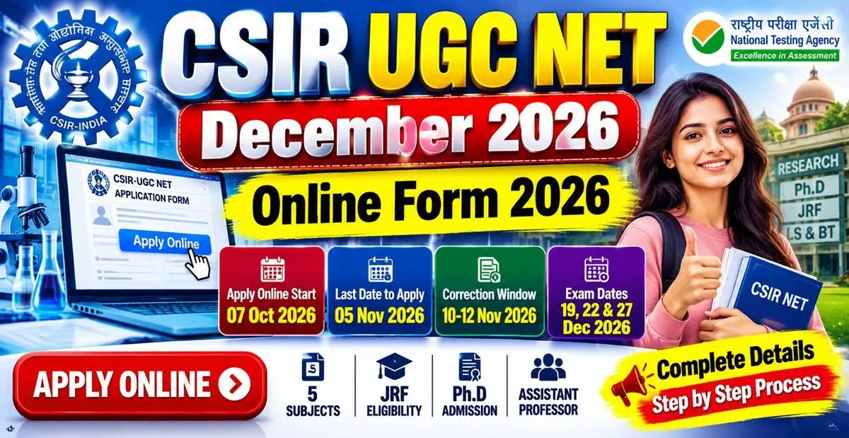 CSIR UGC NET December