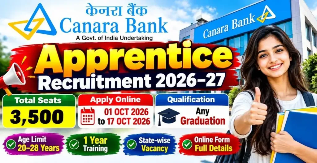 Canara Bank Apprentice