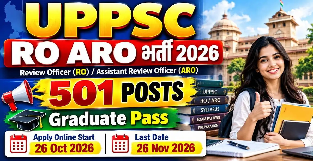 UPPSC RO ARO Recruitment